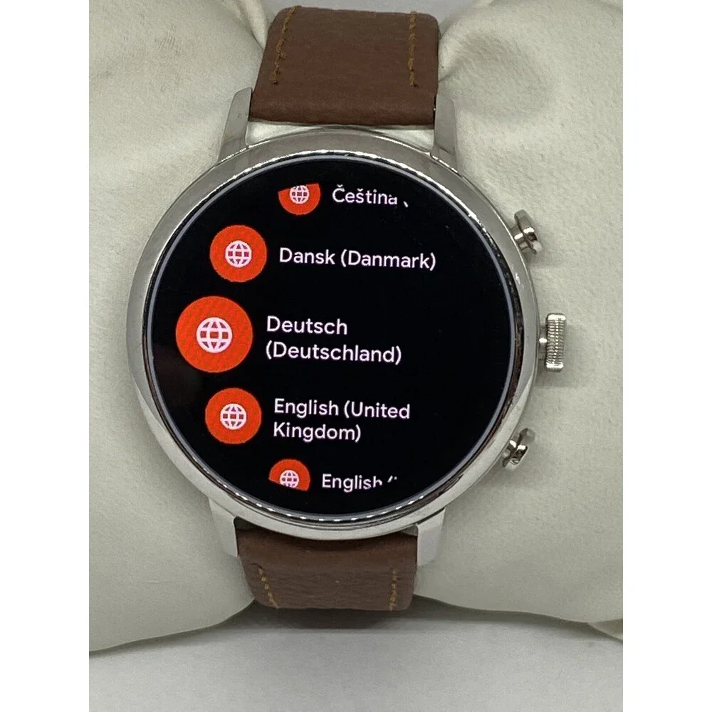 Fossil Gen 4 Authentic Digital Dial Smart Watch Custom Band FTW6017 DC104